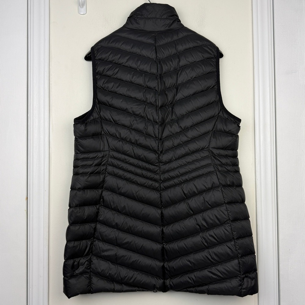 Lands End Womens Wanderweight Ultralight Packable LONG Down 800 Fill Puffer Vest - Picture 5 of 10